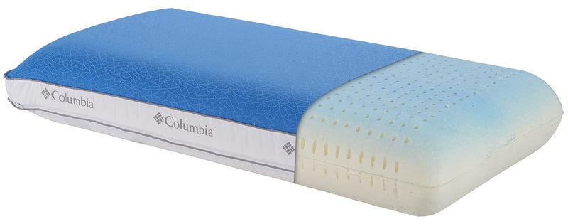 Columbia Cooling Gel Memory Foam Pillow - Comfortable and Supportive with Cooling & Breathable Features - Removable Washable Cover King