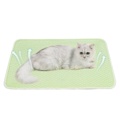 Mora Pets Dog Cooling Mat Breathable Cooling Pad for Dog Cats Washable Pet Cooling Mat for Indoor Outdoor Pets with Non-Slip Bottom 28 x 22 inch Small