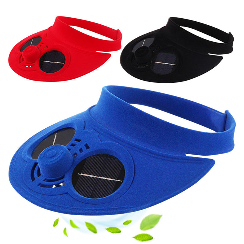 Solar-Powered Fan Hat – Stay Cool Outdoors with Built-In Cooling Fan