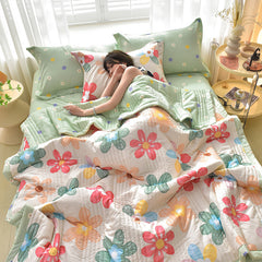 Lightweight Summer Cooling Blanket with Gift Bag