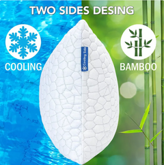 Cooling Ice Silk Memory Foam Pillow