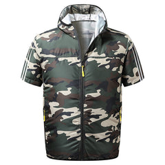 Summer Lightweight Sleeveless Hooded Cooling Vest