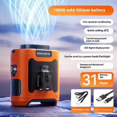 Portable Waist Hanging Cooling Fan