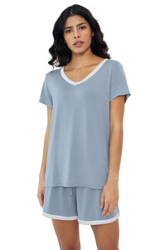Women's Cooling Moisture-Wicking Pajama Set – Lightweight Sleepwear for Hot Nights