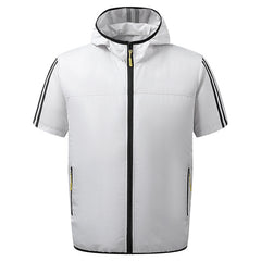 Summer Lightweight Sleeveless Hooded Cooling Vest