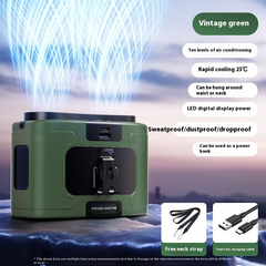 Portable Waist Hanging Cooling Fan