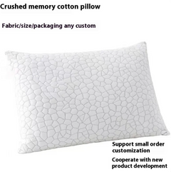 Cooling Ice Silk Memory Foam Pillow
