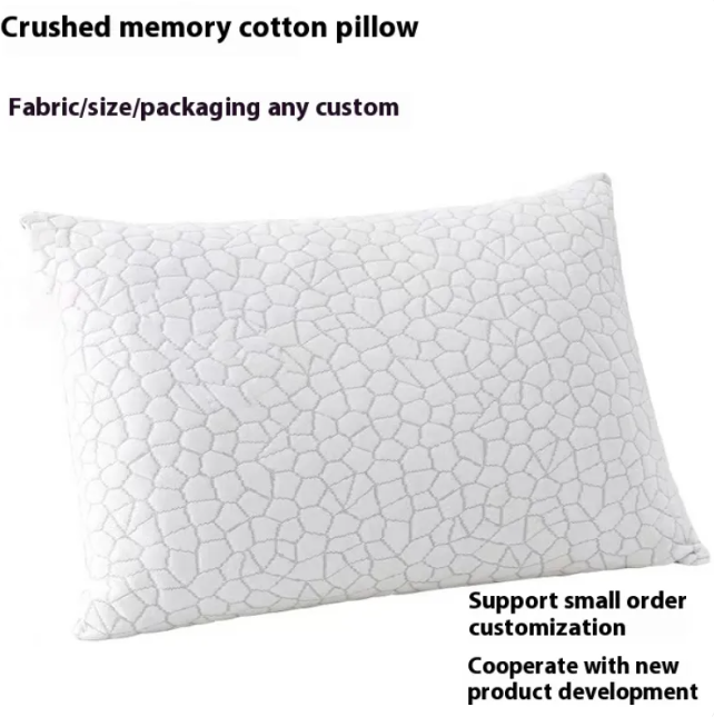 Cooling Ice Silk Memory Foam Pillow
