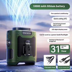 Portable Waist Hanging Cooling Fan