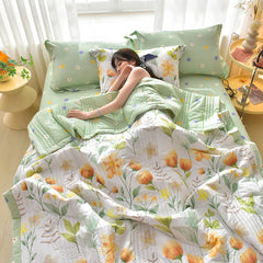 Lightweight Summer Cooling Blanket with Gift Bag