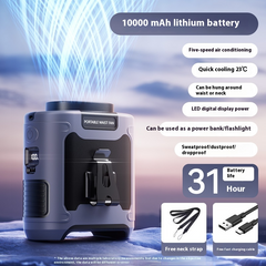 Portable Waist Hanging Cooling Fan