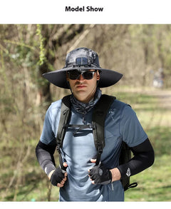 Solar Powered Cooling Fan Hat