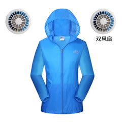 Smart USB Cooling Workwear for Outdoor Activities