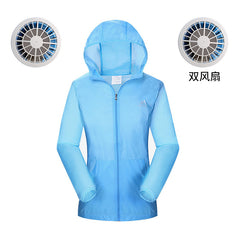 Smart USB Cooling Workwear for Outdoor Activities