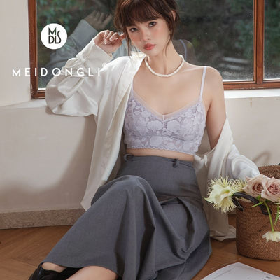 Cooling Wireless Bra for Women – Ultra-Thin Ice Silk, No-Wire Comfort All Day