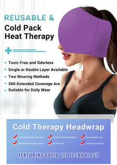 Cooling Gel Eye Mask for Headache Relief