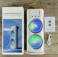 Double-Headed Cooling Spray Fan