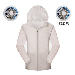 Smart USB Cooling Workwear for Outdoor Activities