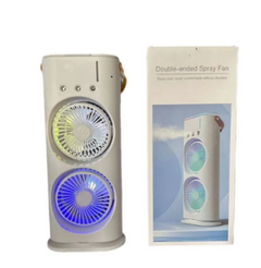Double-Headed Cooling Spray Fan