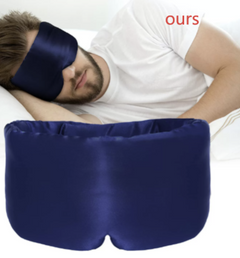Silk-Feel Cooling Sleep Eye Mask