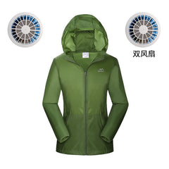 Smart USB Cooling Workwear for Outdoor Activities
