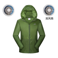 Smart USB Cooling Workwear for Outdoor Activities