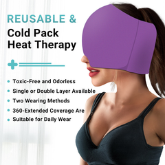 Cooling Gel Eye Mask for Headache Relief