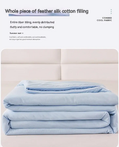 Cooling Silk Summer Quilt