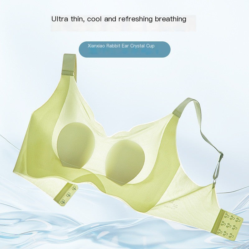 2024 Ultra-Thin Cooling Wireless Rabbit Ear Bra