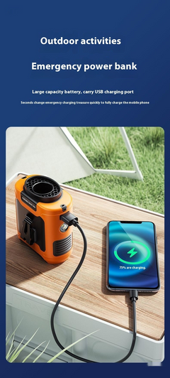 Portable Waist Hanging Cooling Fan