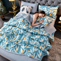 Lightweight Summer Cooling Blanket with Gift Bag
