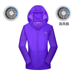 Smart USB Cooling Workwear for Outdoor Activities